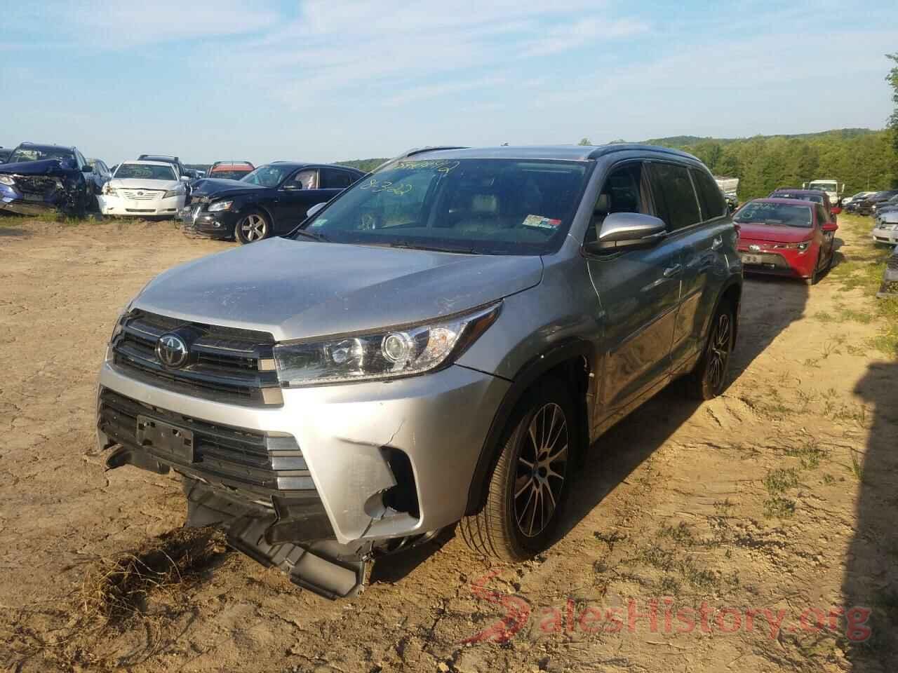 5TDJZRFH0HS358543 2017 TOYOTA HIGHLANDER