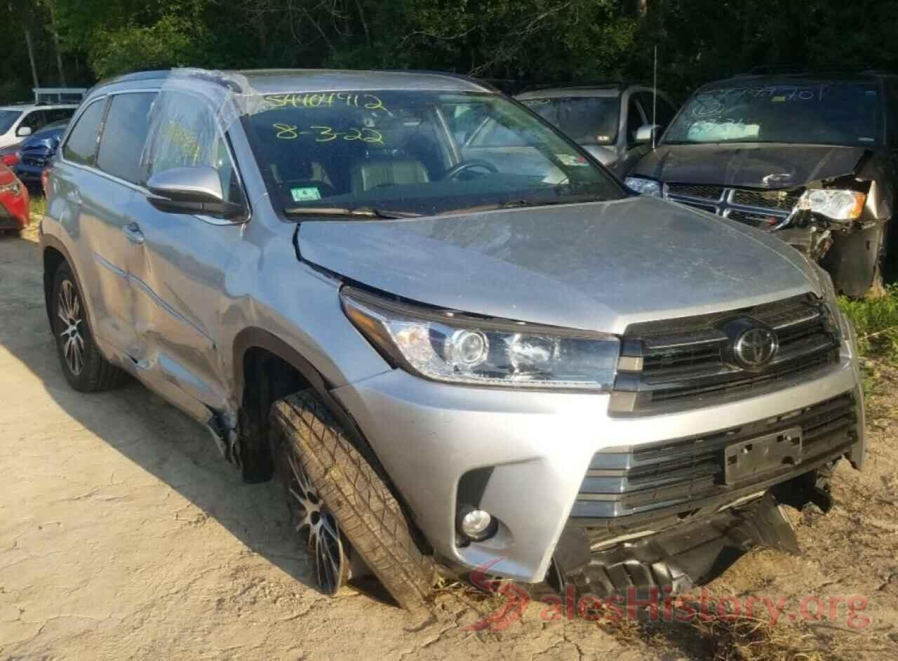 5TDJZRFH0HS358543 2017 TOYOTA HIGHLANDER