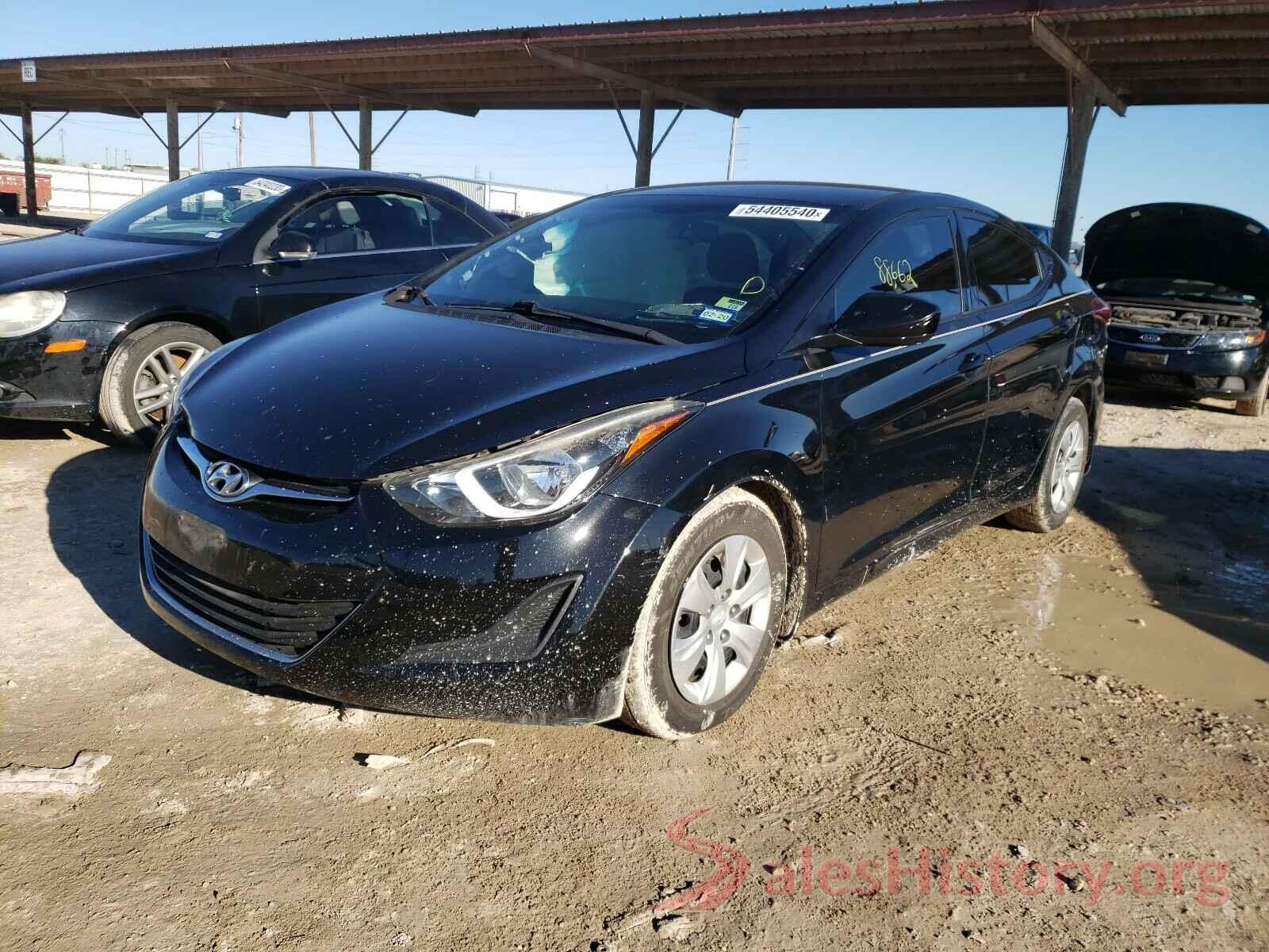 5NPDH4AE1GH668415 2016 HYUNDAI ELANTRA