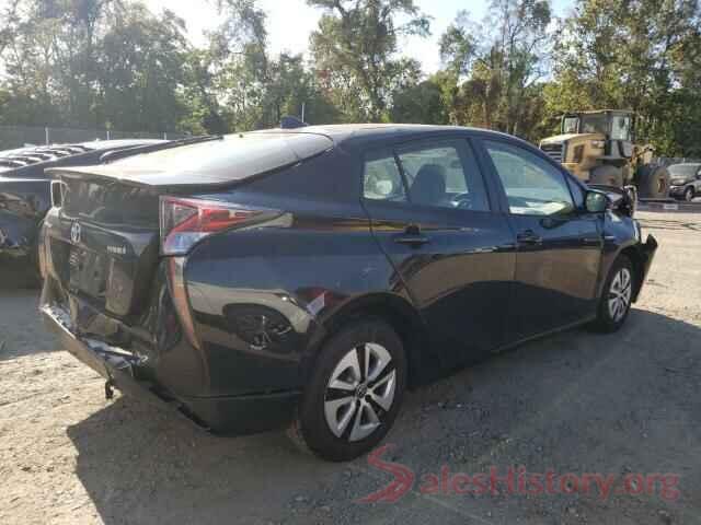 JTDKBRFU3H3057126 2017 TOYOTA PRIUS