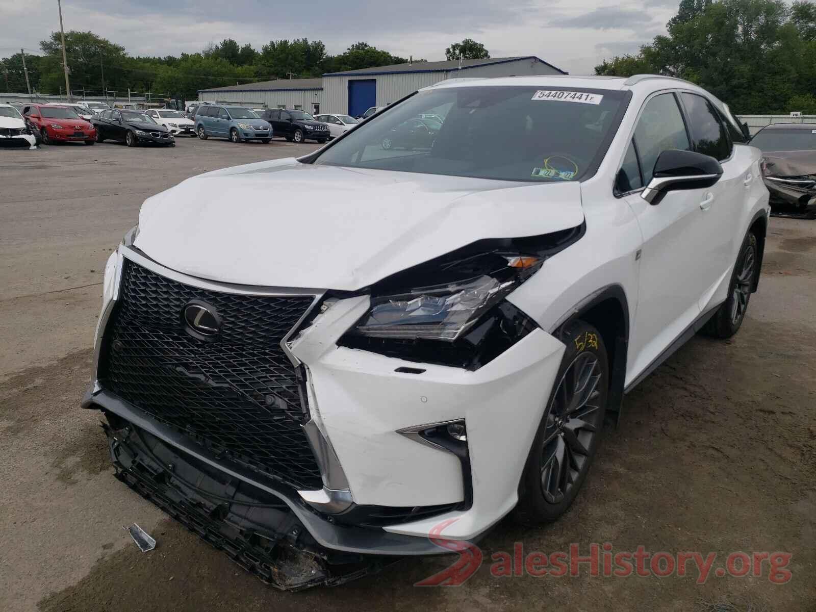 2T2BZMCA0JC156147 2018 LEXUS RX350