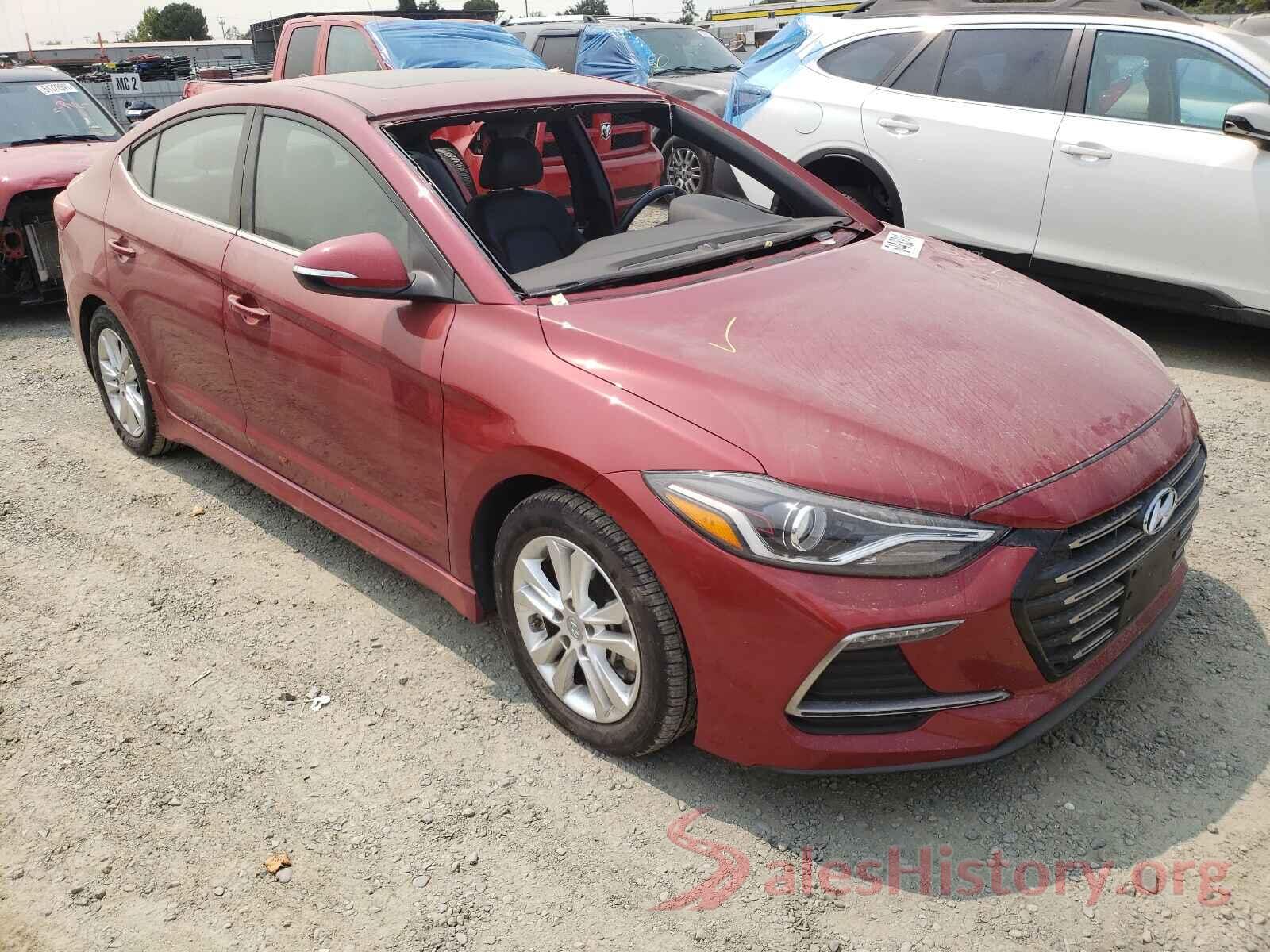 KMHD04LB4JU601150 2018 HYUNDAI ELANTRA