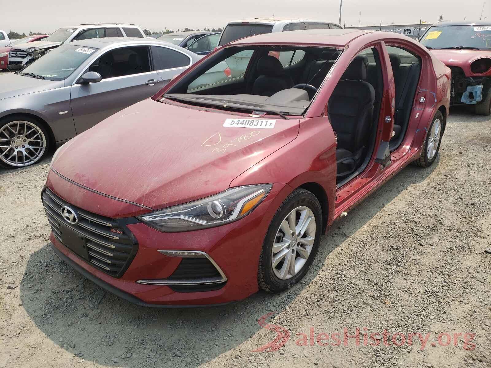 KMHD04LB4JU601150 2018 HYUNDAI ELANTRA