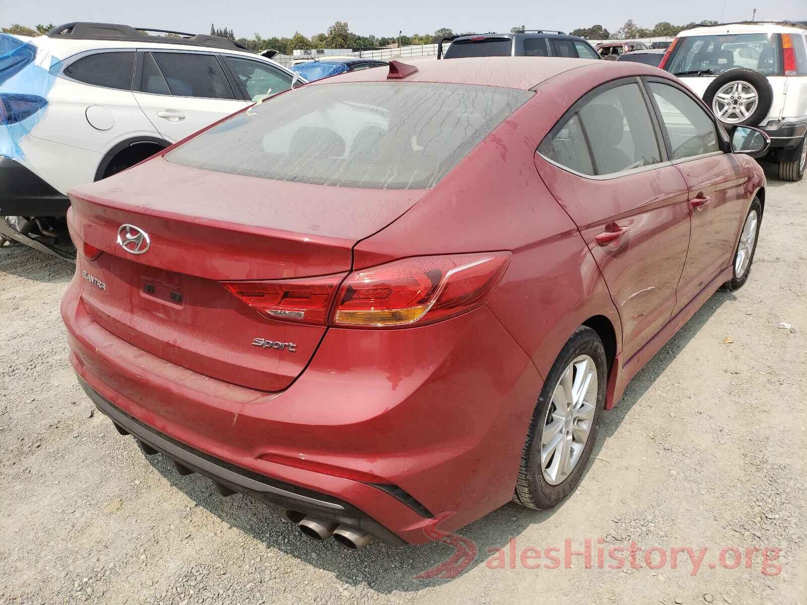 KMHD04LB4JU601150 2018 HYUNDAI ELANTRA