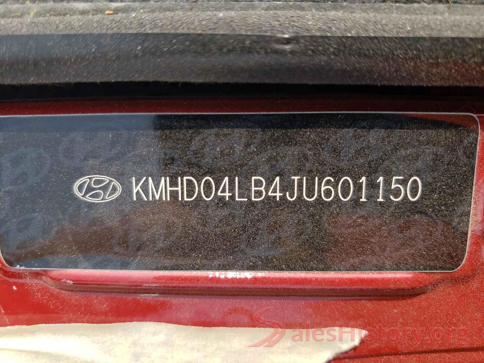 KMHD04LB4JU601150 2018 HYUNDAI ELANTRA