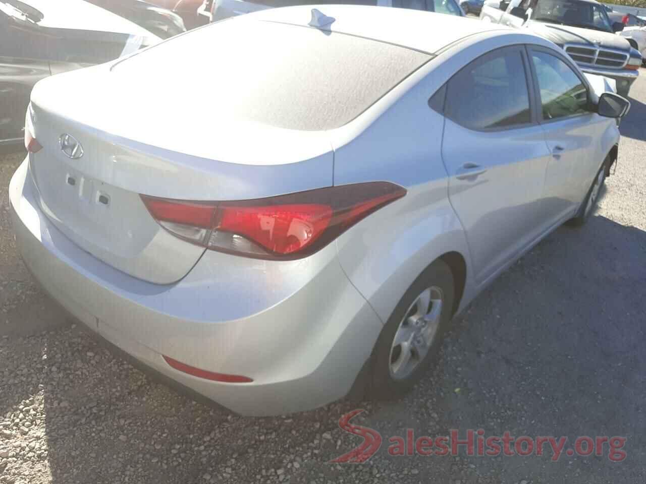 5NPDH4AE9FH646189 2015 HYUNDAI ELANTRA