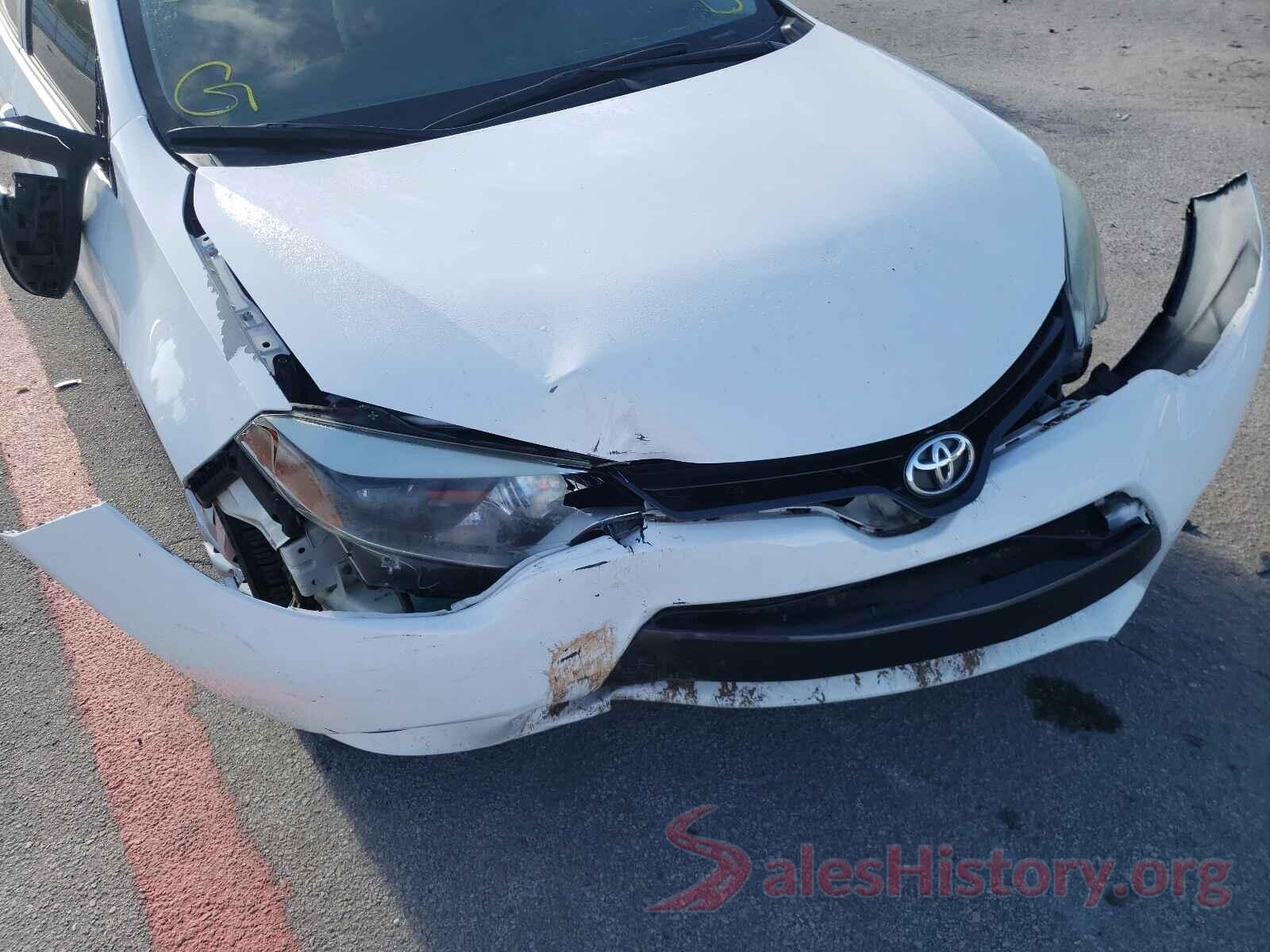 5YFBURHE5GP509647 2016 TOYOTA COROLLA