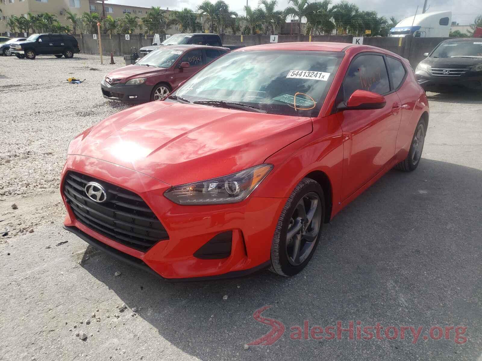 KMHTG6AF2KU005237 2019 HYUNDAI VELOSTER