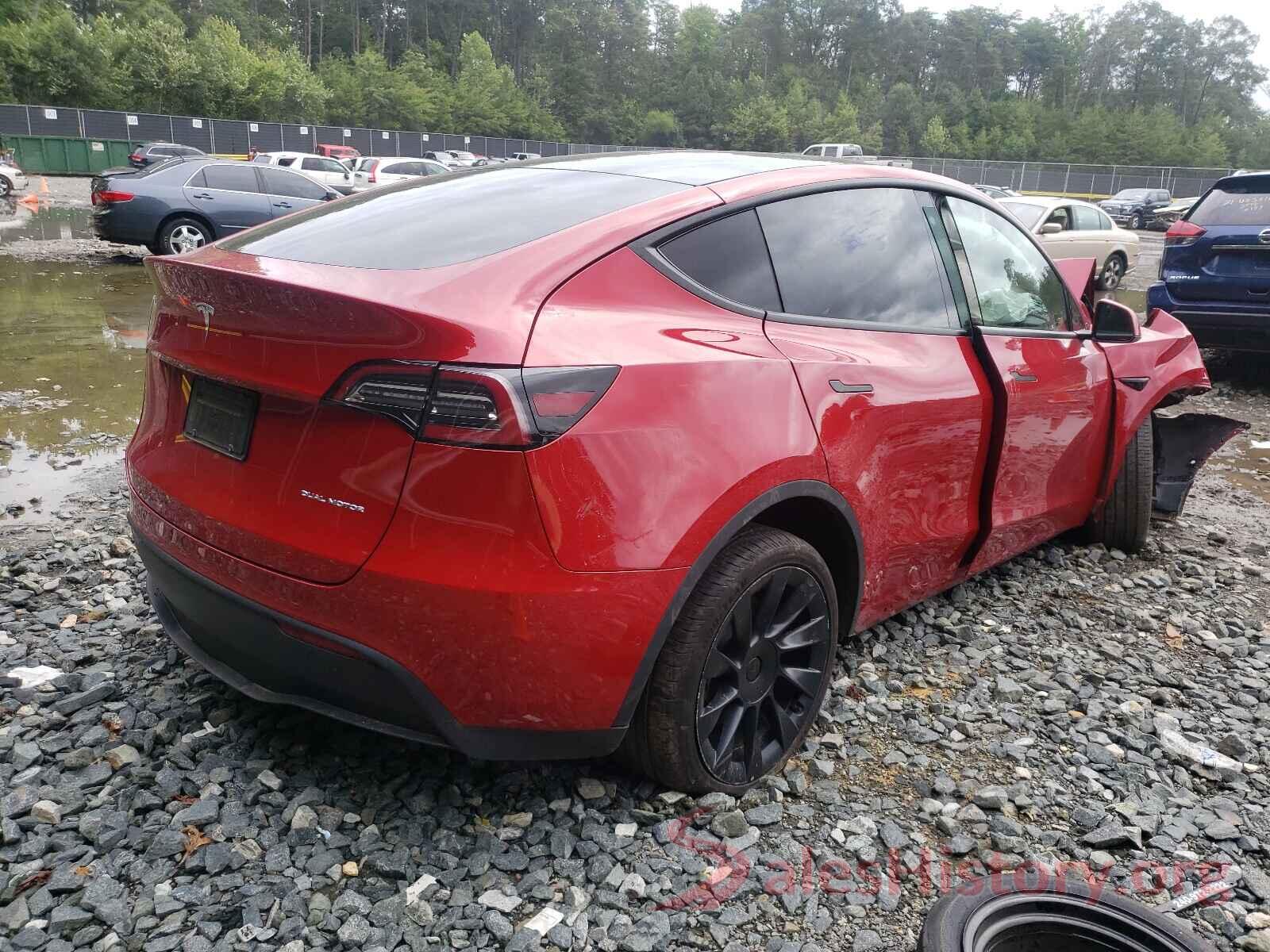 5YJYGDEE6LF027302 2020 TESLA MODEL Y