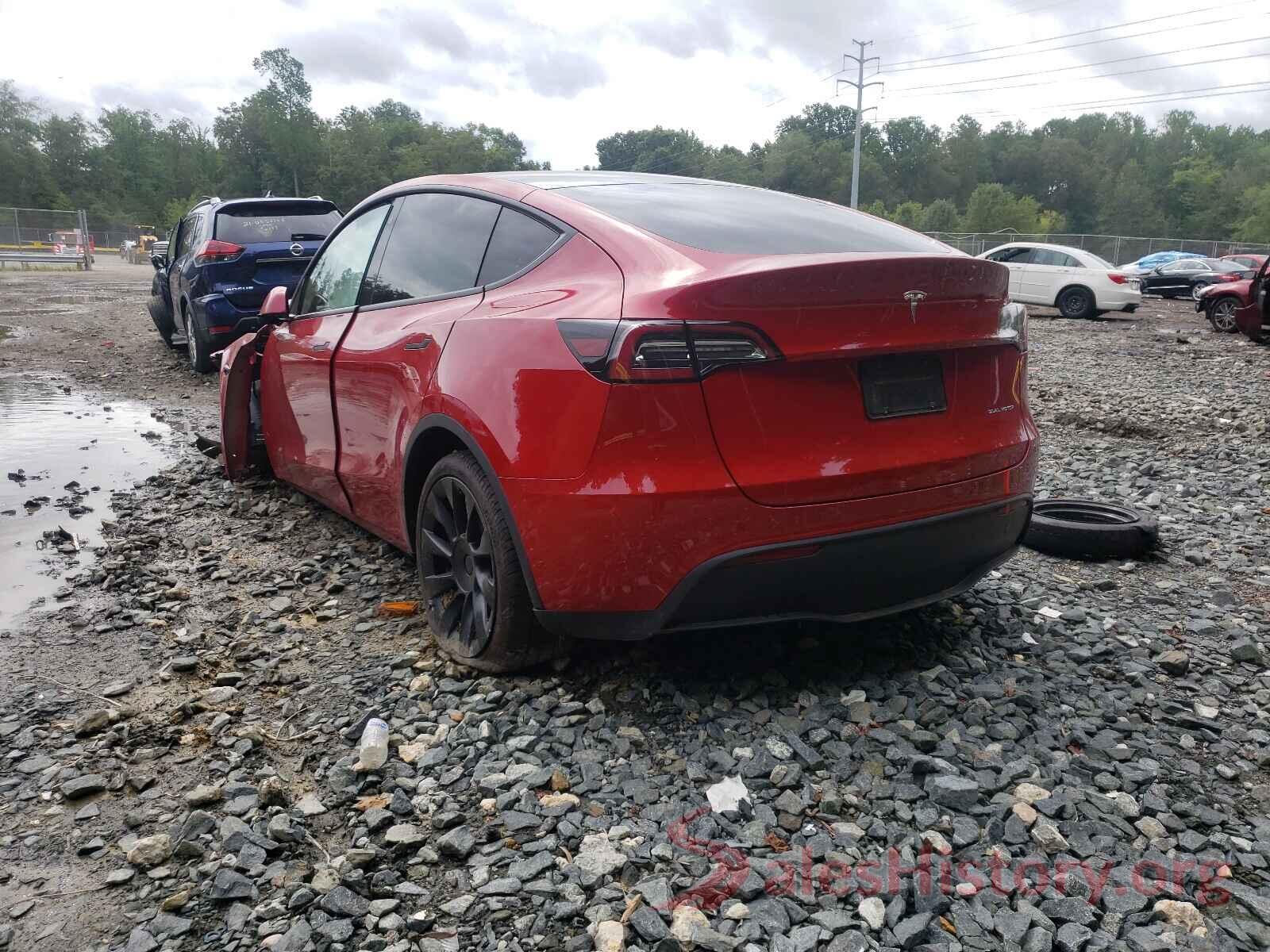 5YJYGDEE6LF027302 2020 TESLA MODEL Y