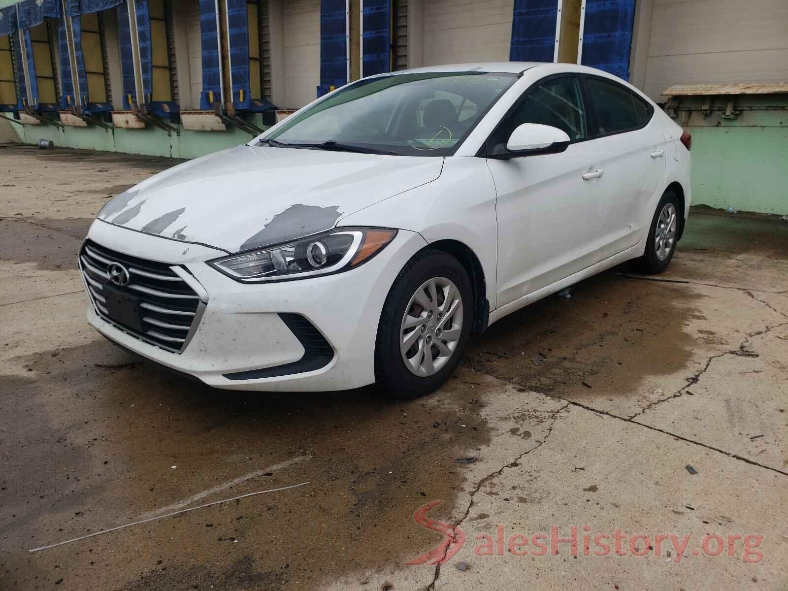 5NPD74LF2HH107246 2017 HYUNDAI ELANTRA