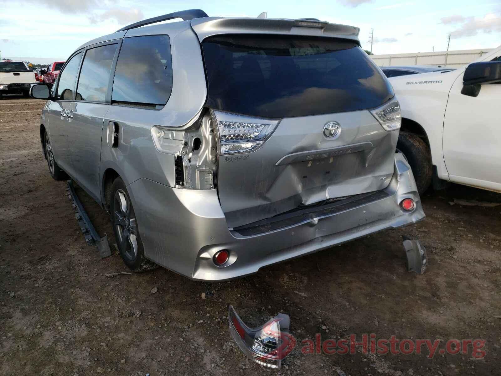 5TDXZ3DCXKS969041 2019 TOYOTA SIENNA