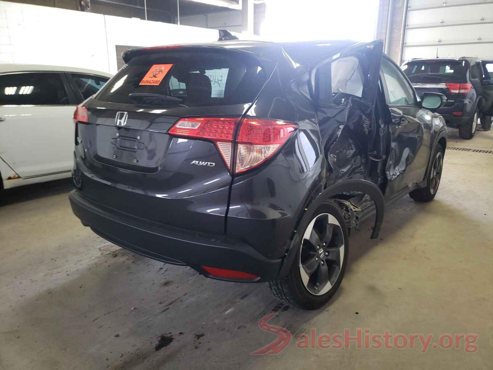 3CZRU6H70JM723114 2018 HONDA HR-V