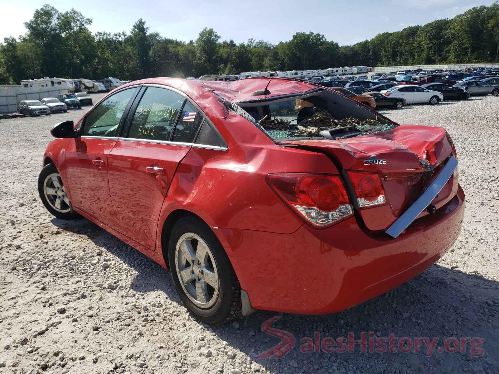 1G1PE5SB7G7221309 2016 CHEVROLET CRUZE