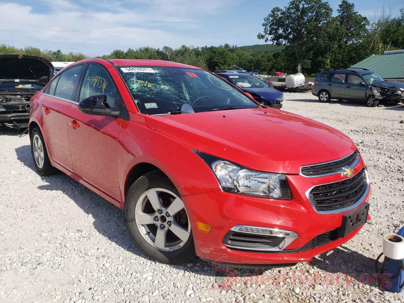 1G1PE5SB7G7221309 2016 CHEVROLET CRUZE