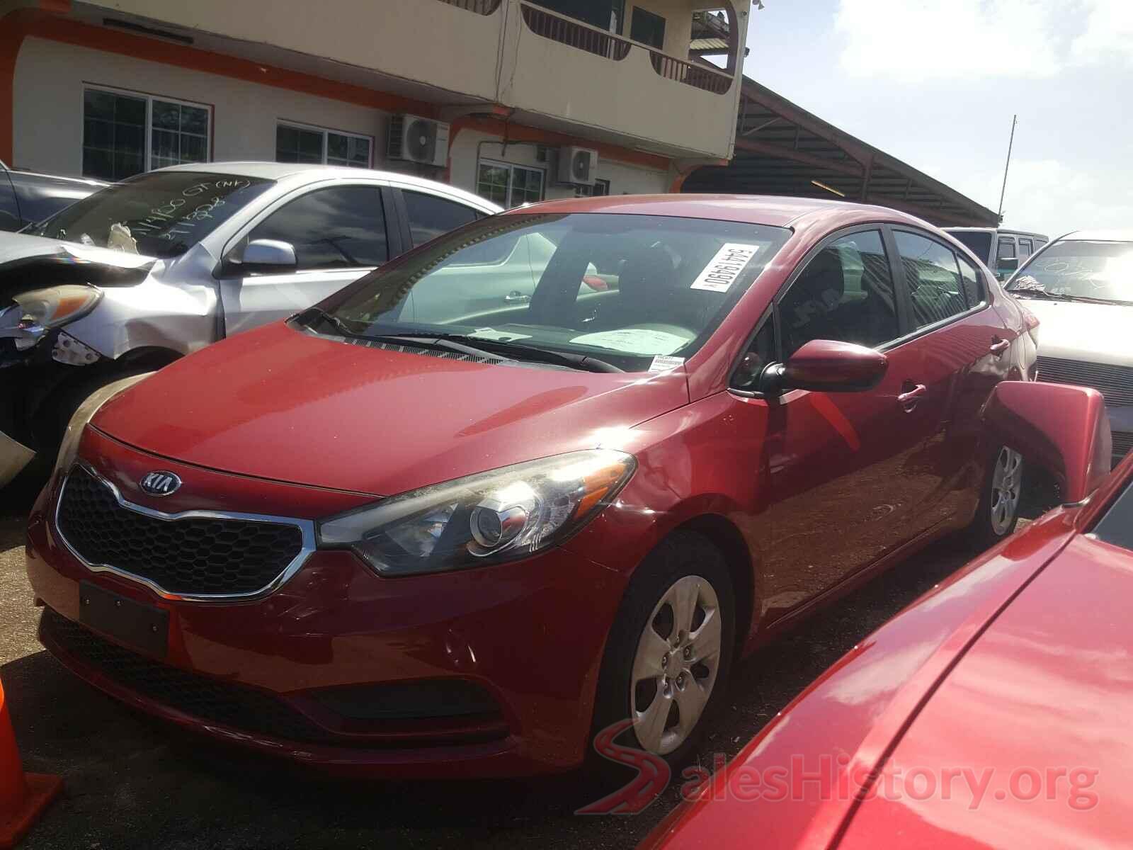 KNAFK4A61G5597846 2016 KIA FORTE