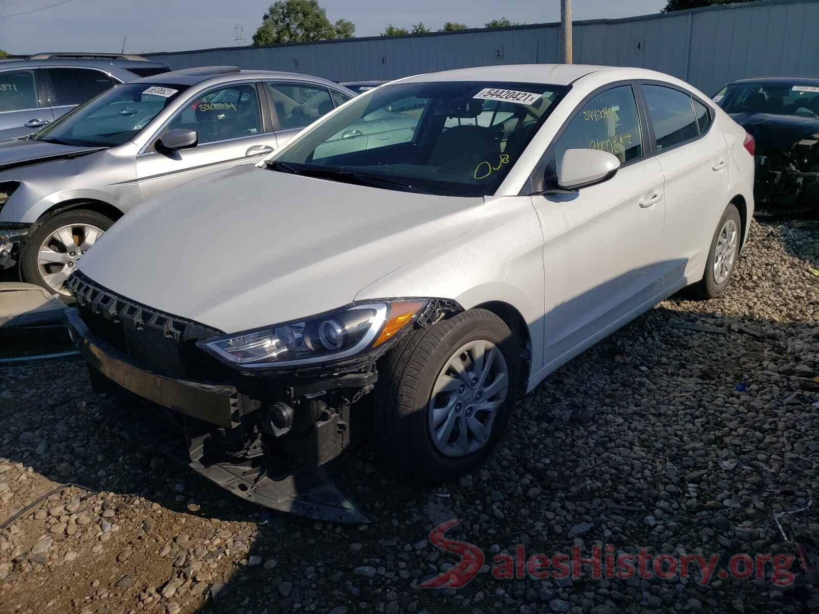 5NPD74LF5JH228956 2018 HYUNDAI ELANTRA