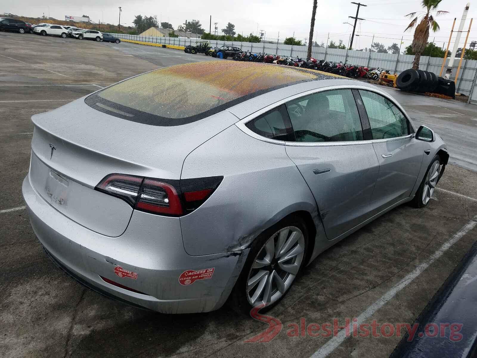 5YJ3E1EA6JF039345 2018 TESLA MODEL 3