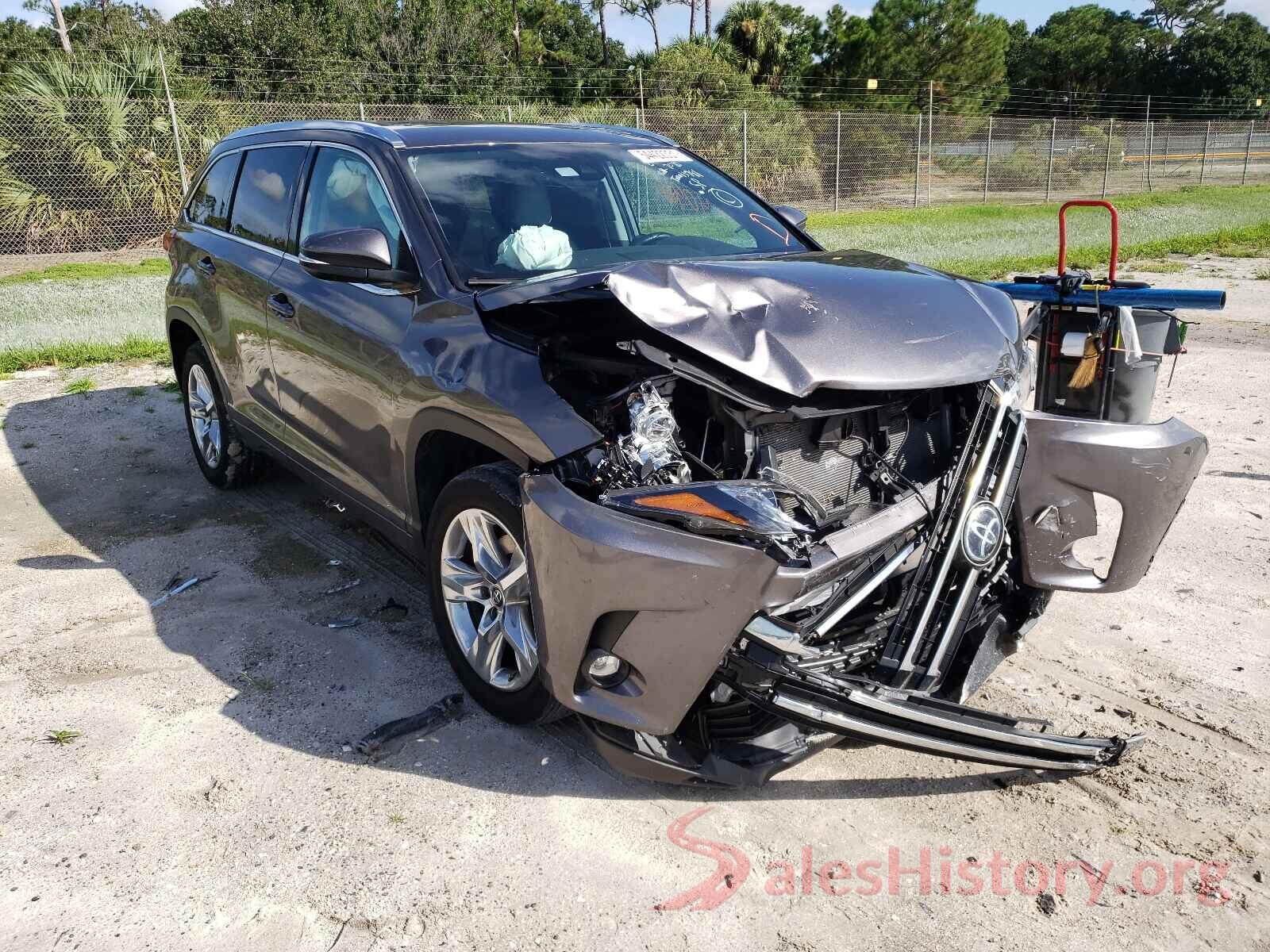 5TDYZRFH8KS297089 2019 TOYOTA HIGHLANDER