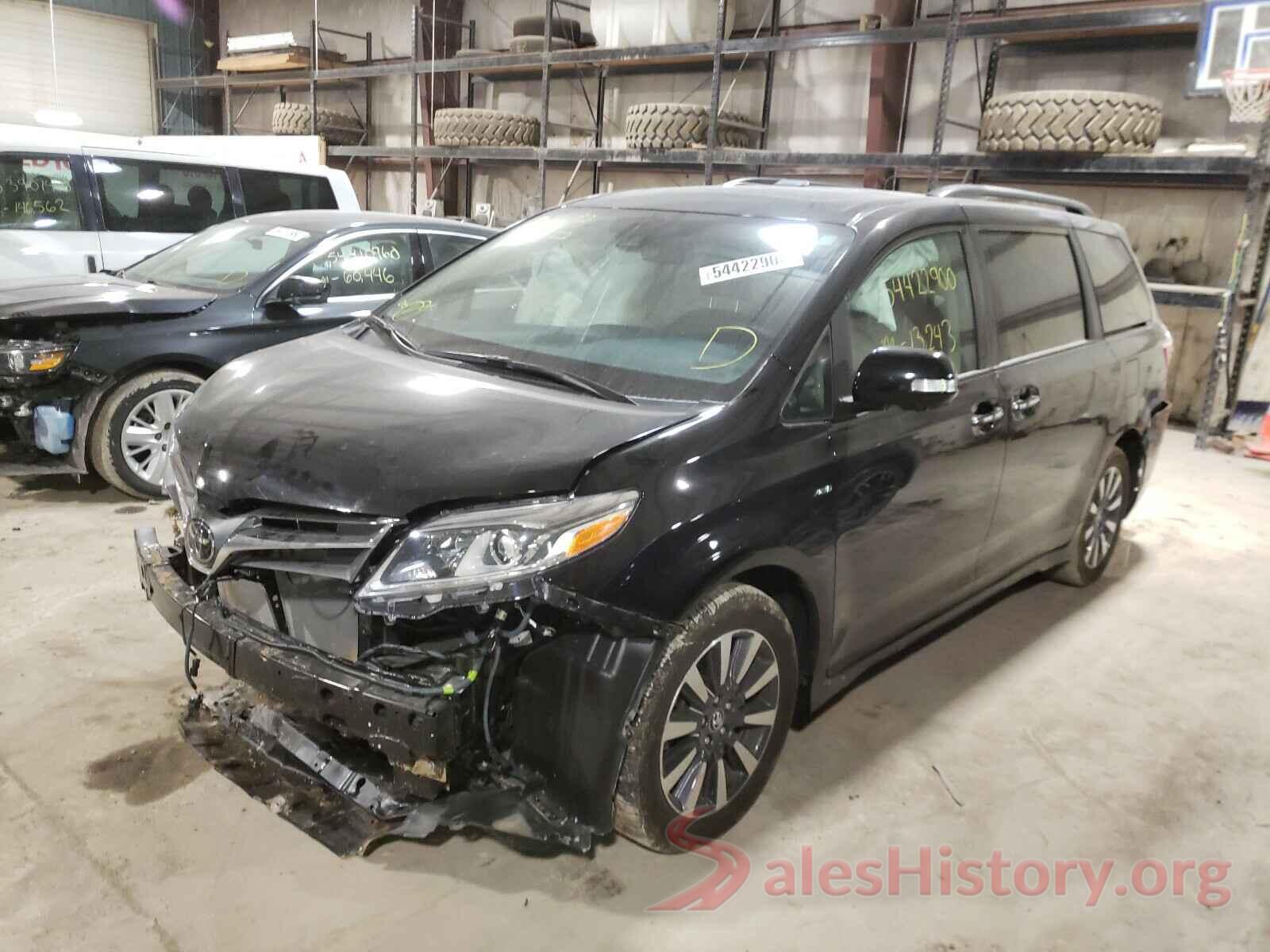 5TDDZ3DC2LS228886 2020 TOYOTA SIENNA