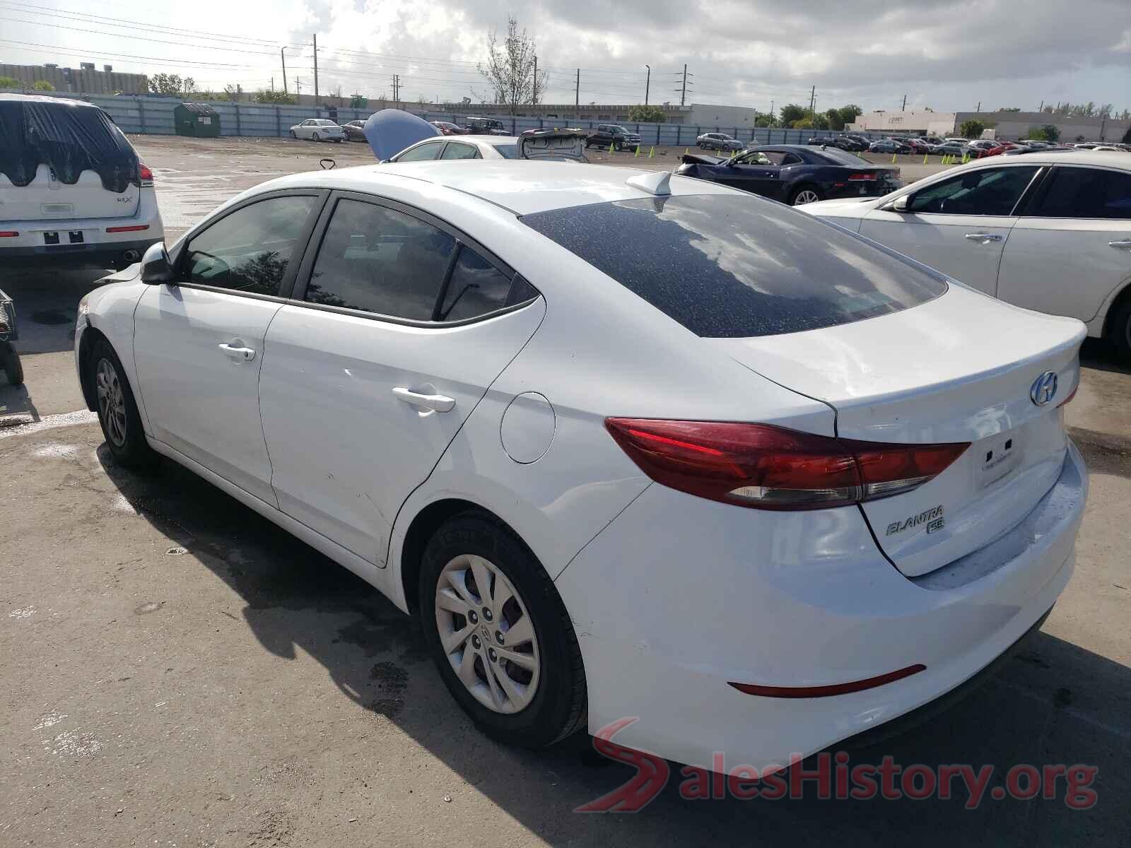 5NPD74LF1HH127214 2017 HYUNDAI ELANTRA