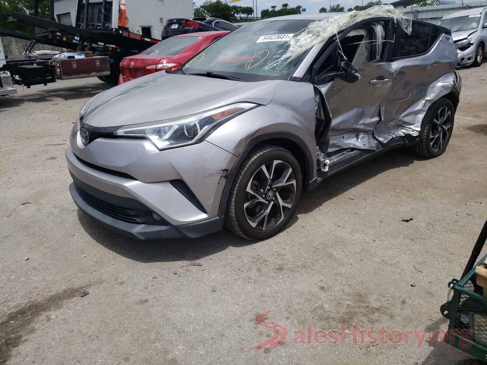 NMTKHMBX6JR004134 2018 TOYOTA C-HR