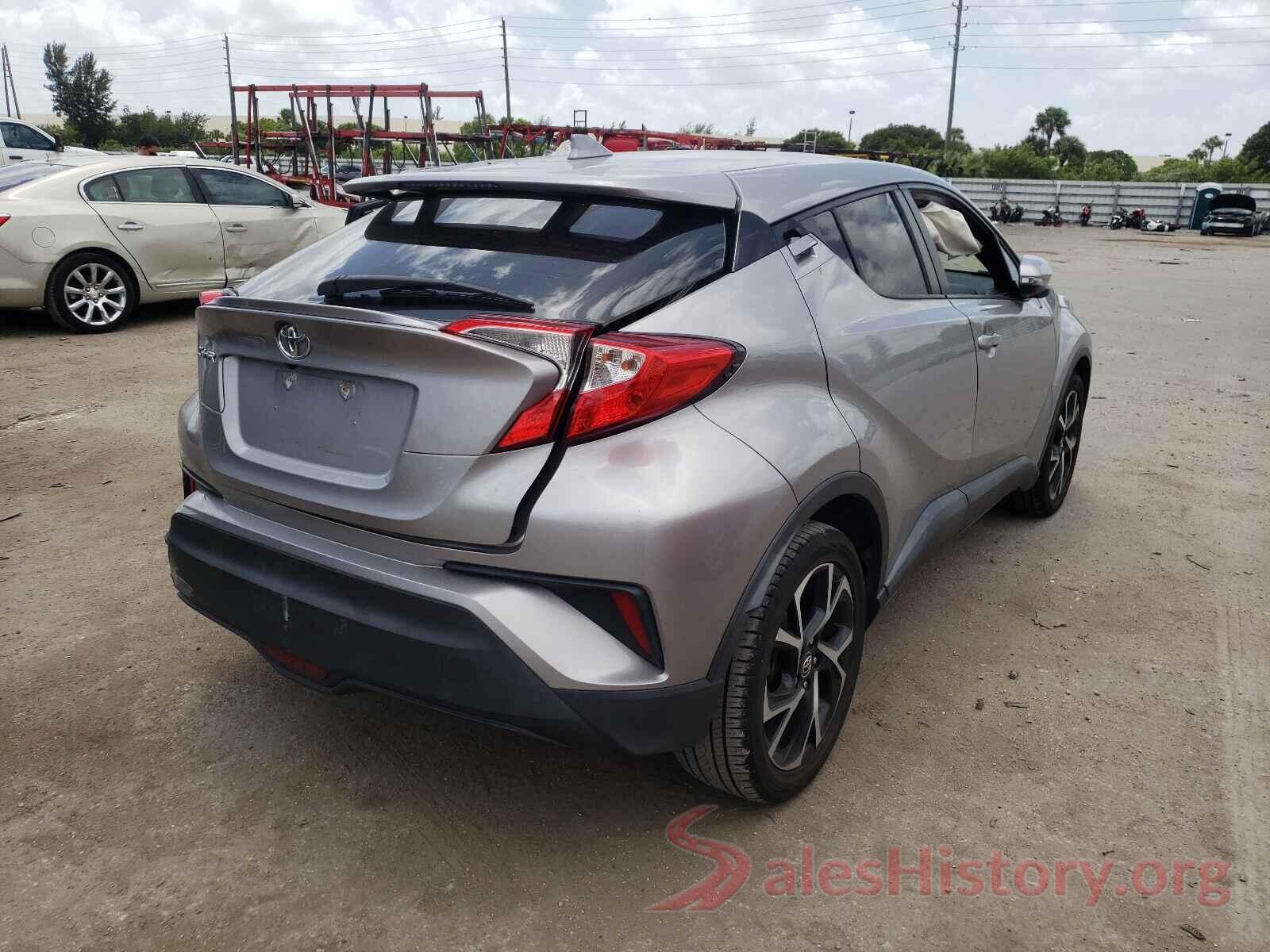 NMTKHMBX6JR004134 2018 TOYOTA C-HR