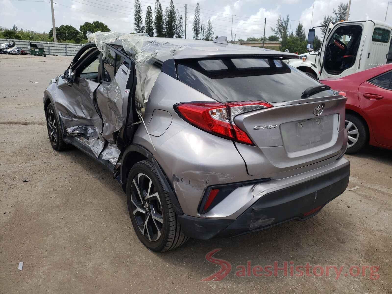 NMTKHMBX6JR004134 2018 TOYOTA C-HR