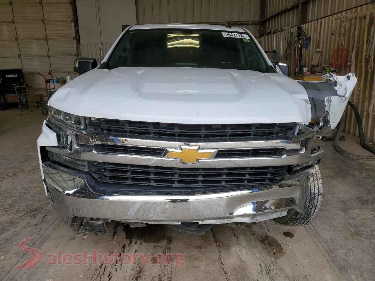 2019 CHEVROLET SILVERADO VIN 1GCRWCED4KZ317314, rear view