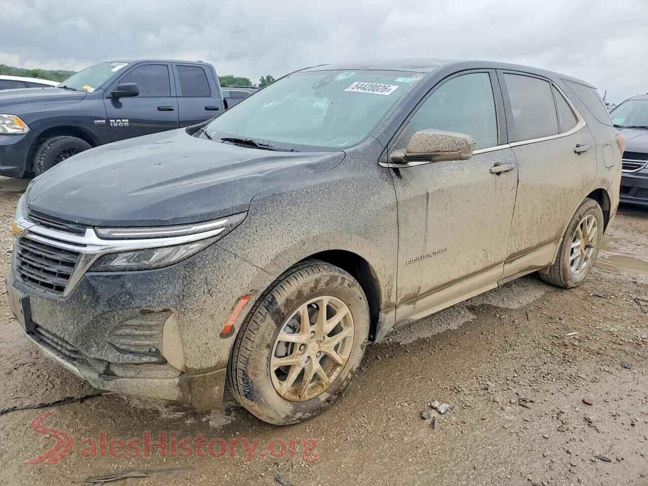 2022 CHEVROLET EQUINOX VIN 3GNAXKEV0NL113660, auction photo