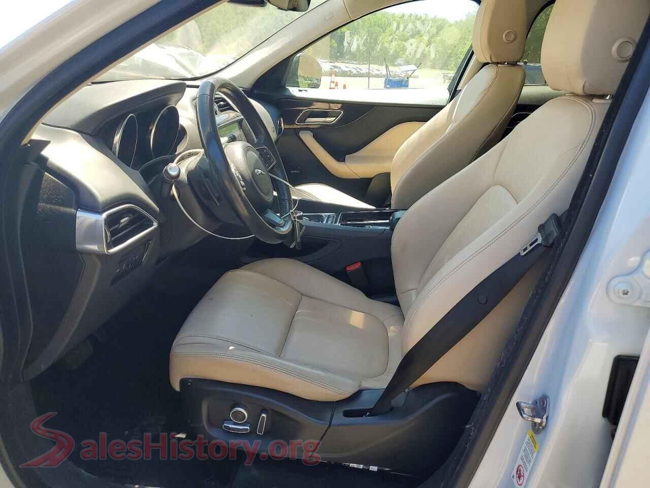 2020 JAGUAR F-PACE VIN SADCJ2FXXLA644330, engine bay