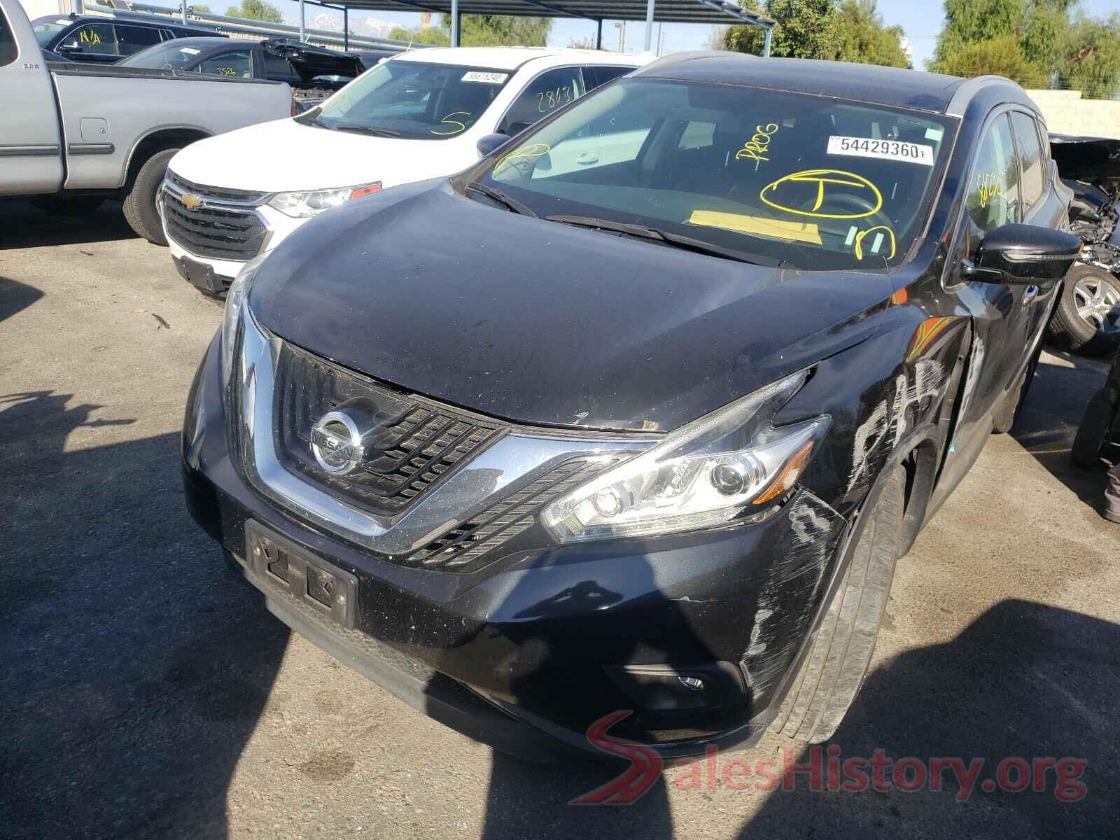 5N1CZ2MG9GN151725 2016 NISSAN MURANO