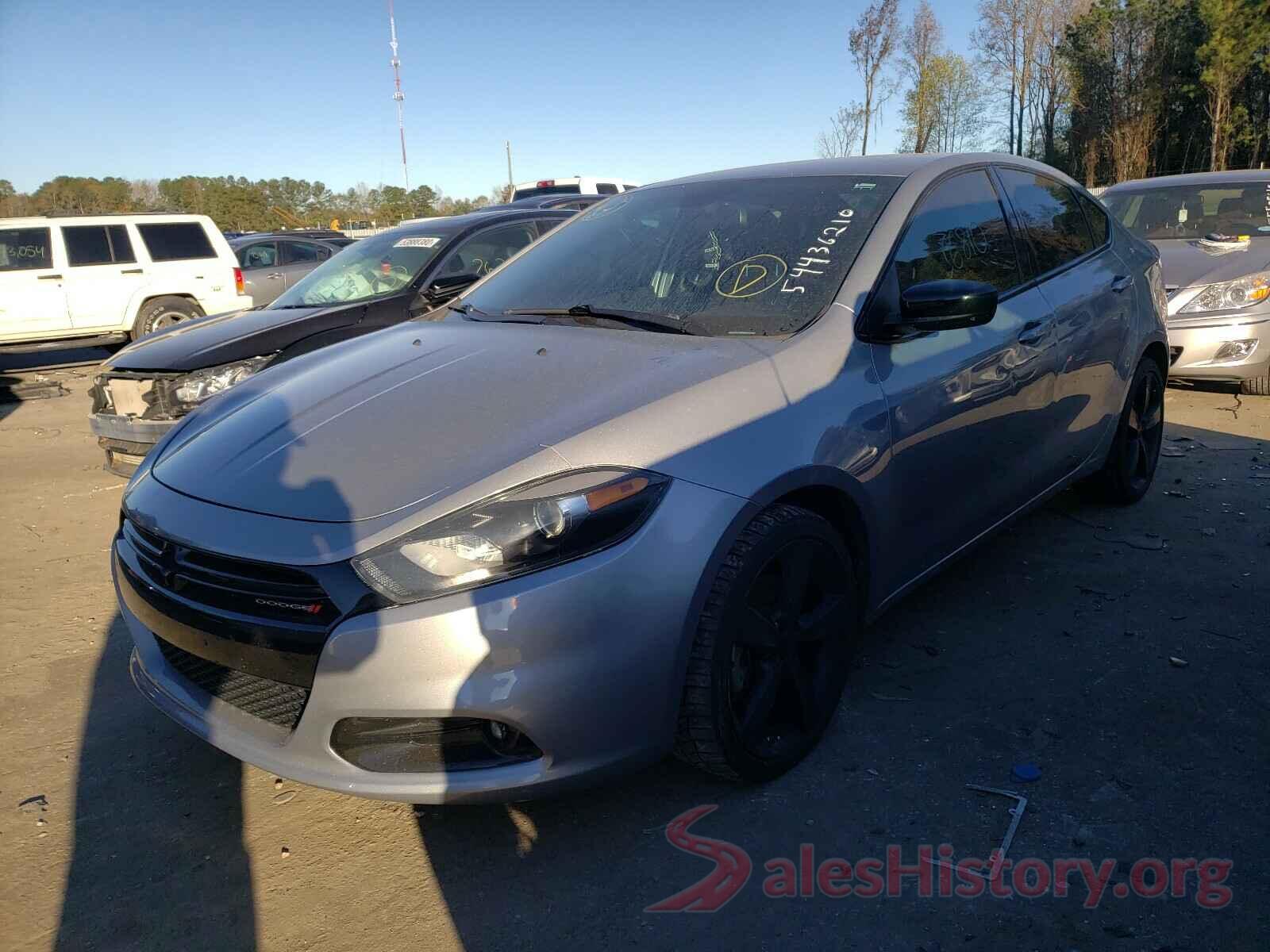 1C3CDFBB1GD689962 2016 DODGE DART