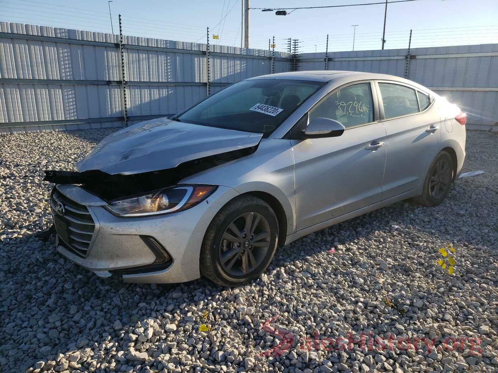 5NPD84LF2JH313282 2018 HYUNDAI ELANTRA