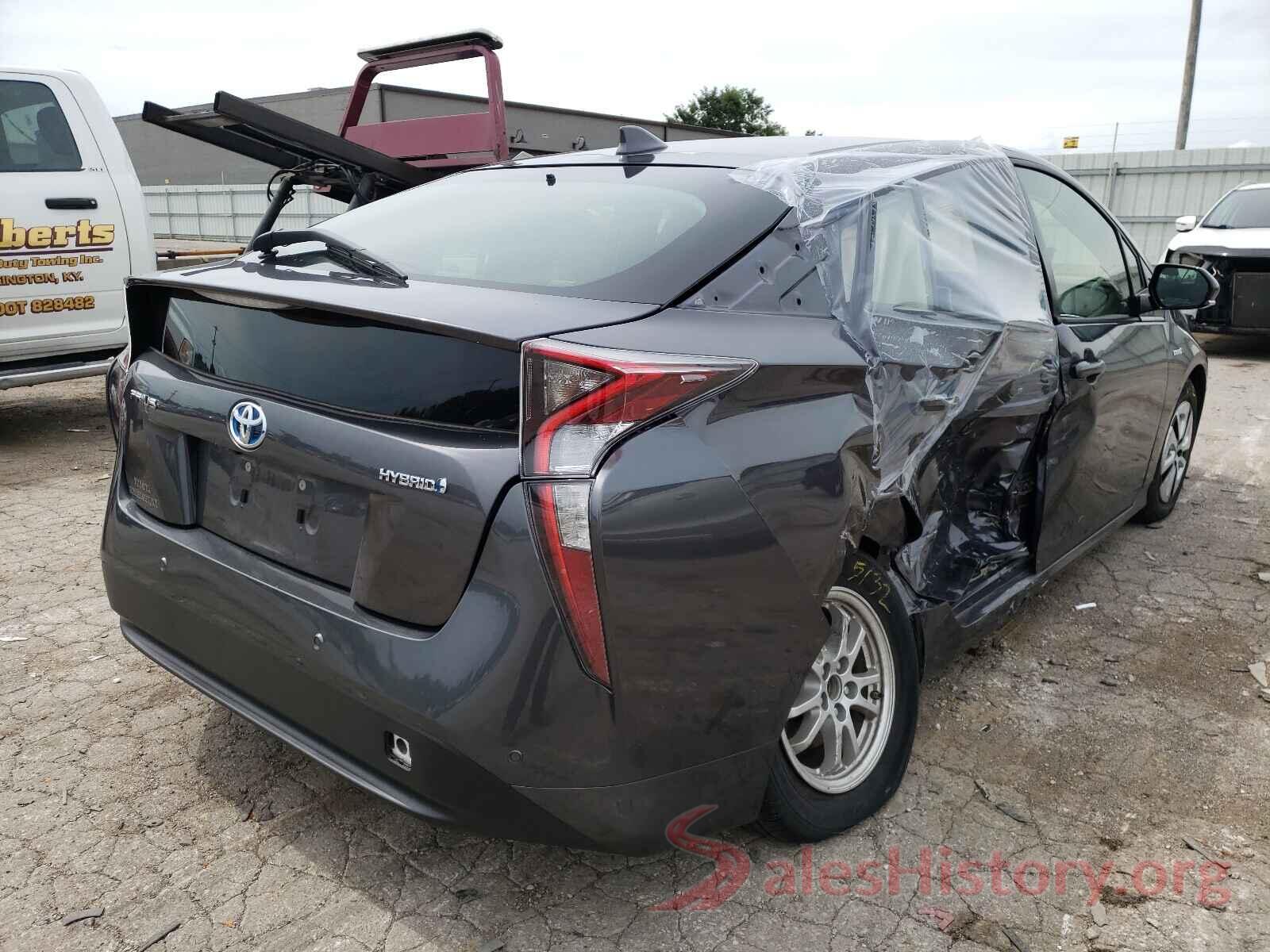 JTDKARFU4H3540630 2017 TOYOTA PRIUS