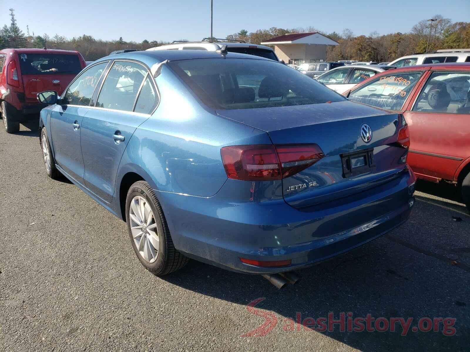 3VWD67AJ8GM208261 2016 VOLKSWAGEN JETTA