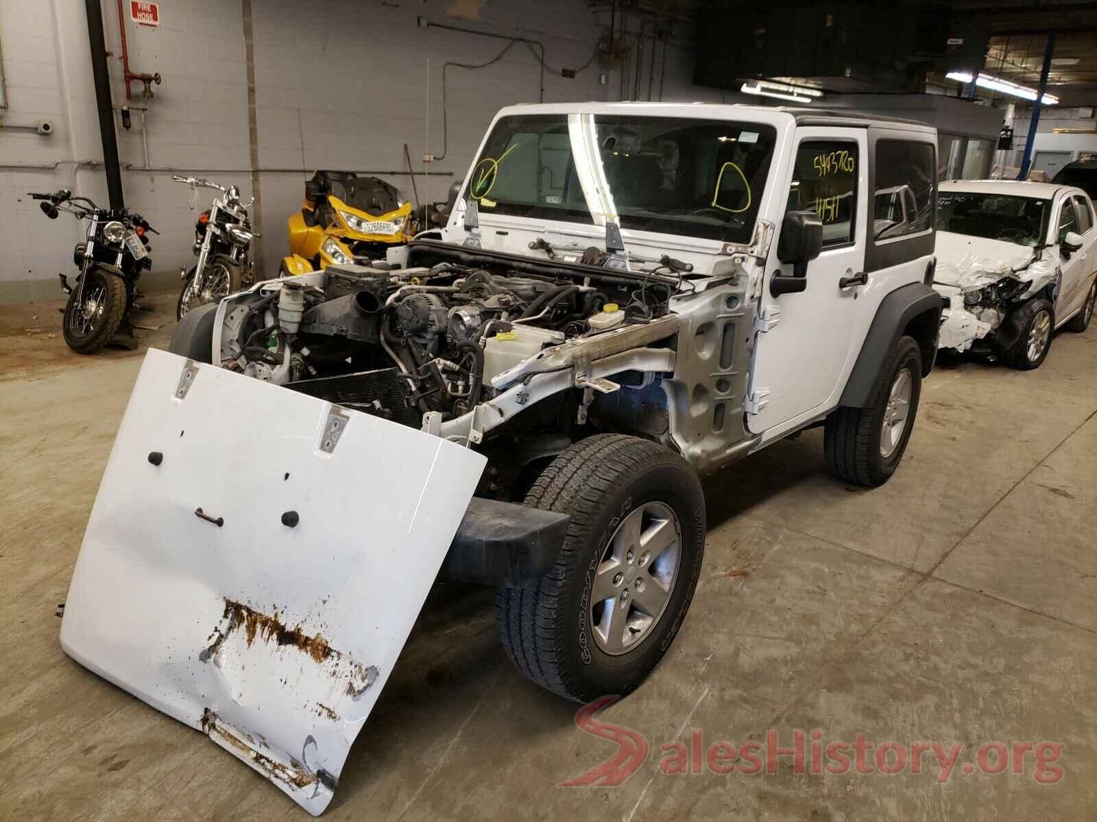 1C4AJWAG1GL126831 2016 JEEP WRANGLER