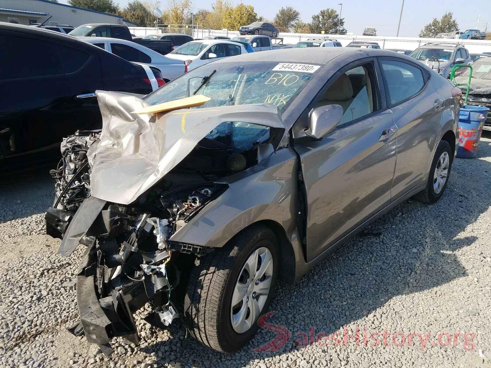 5NPDH4AE7GH699149 2016 HYUNDAI ELANTRA