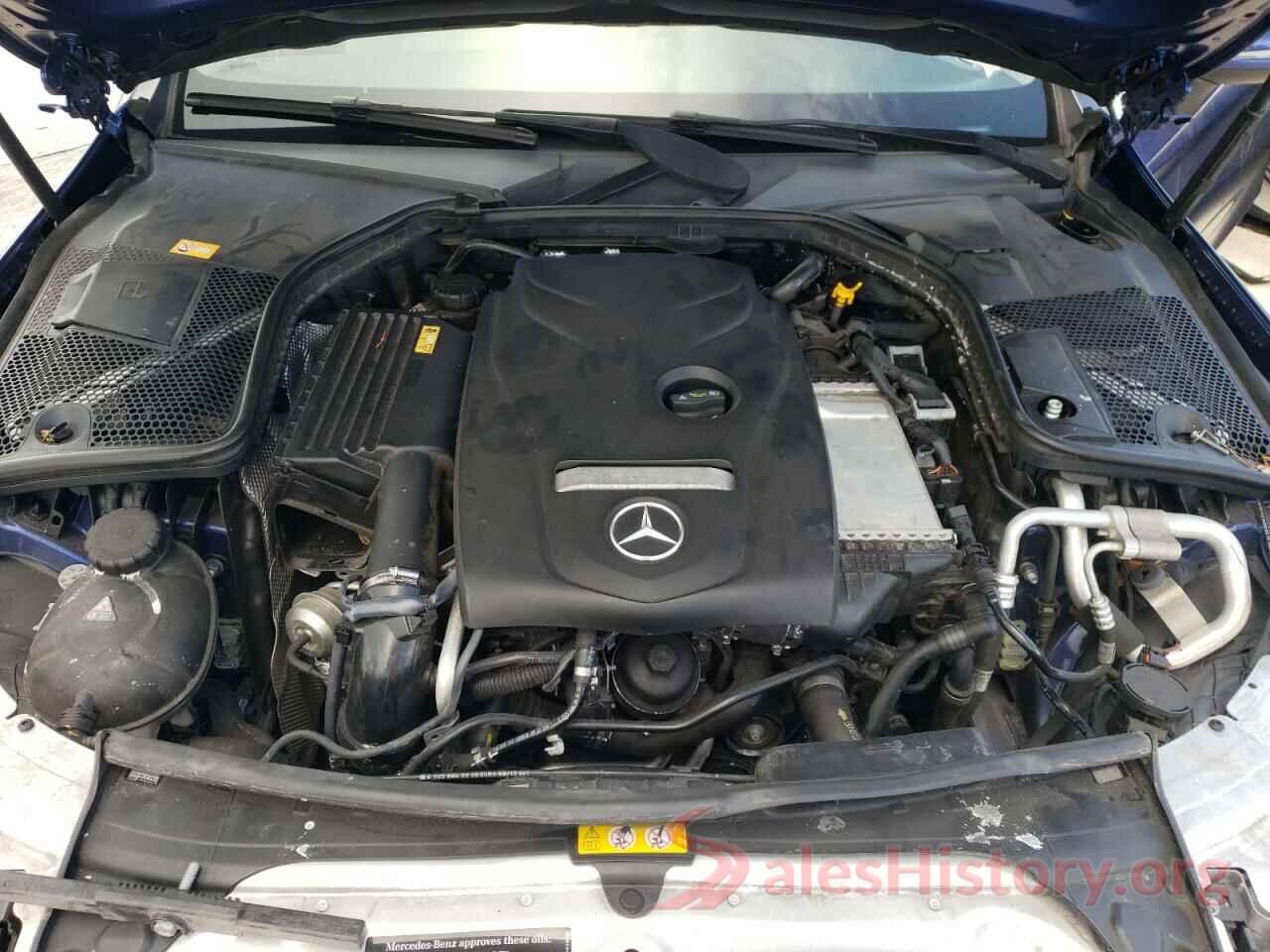 WDDWJ4JBXHF326031 2017 MERCEDES-BENZ C-CLASS