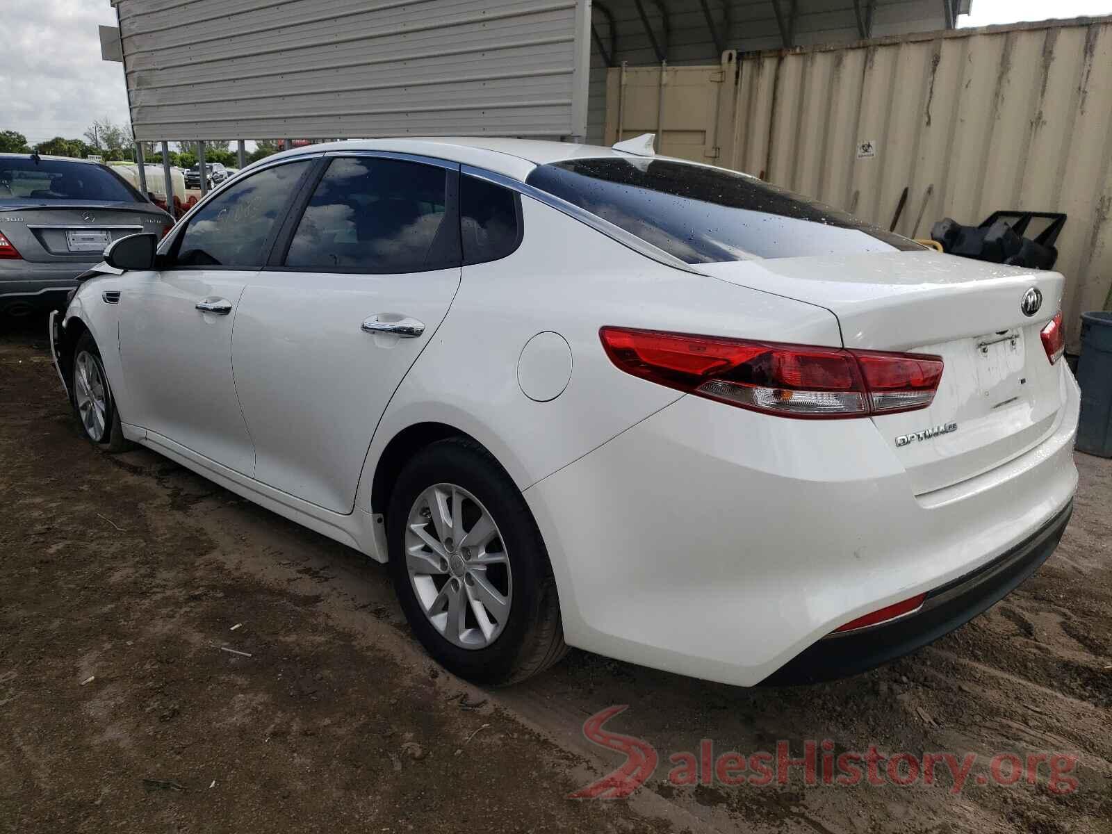 KNAGT4L38G5070049 2016 KIA OPTIMA