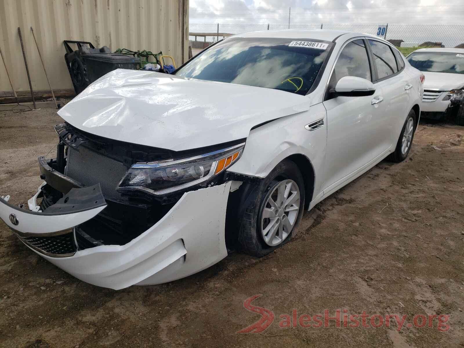 KNAGT4L38G5070049 2016 KIA OPTIMA