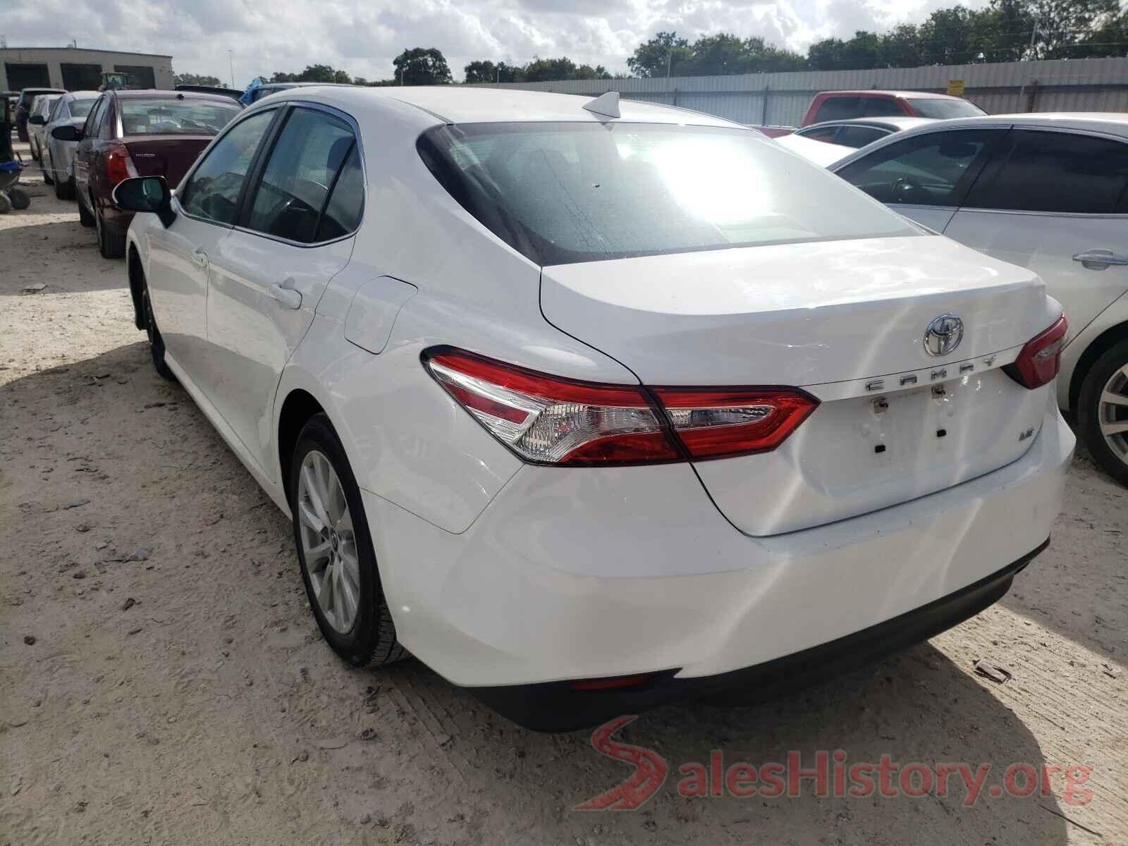 4T1B11HK0KU238603 2019 TOYOTA CAMRY