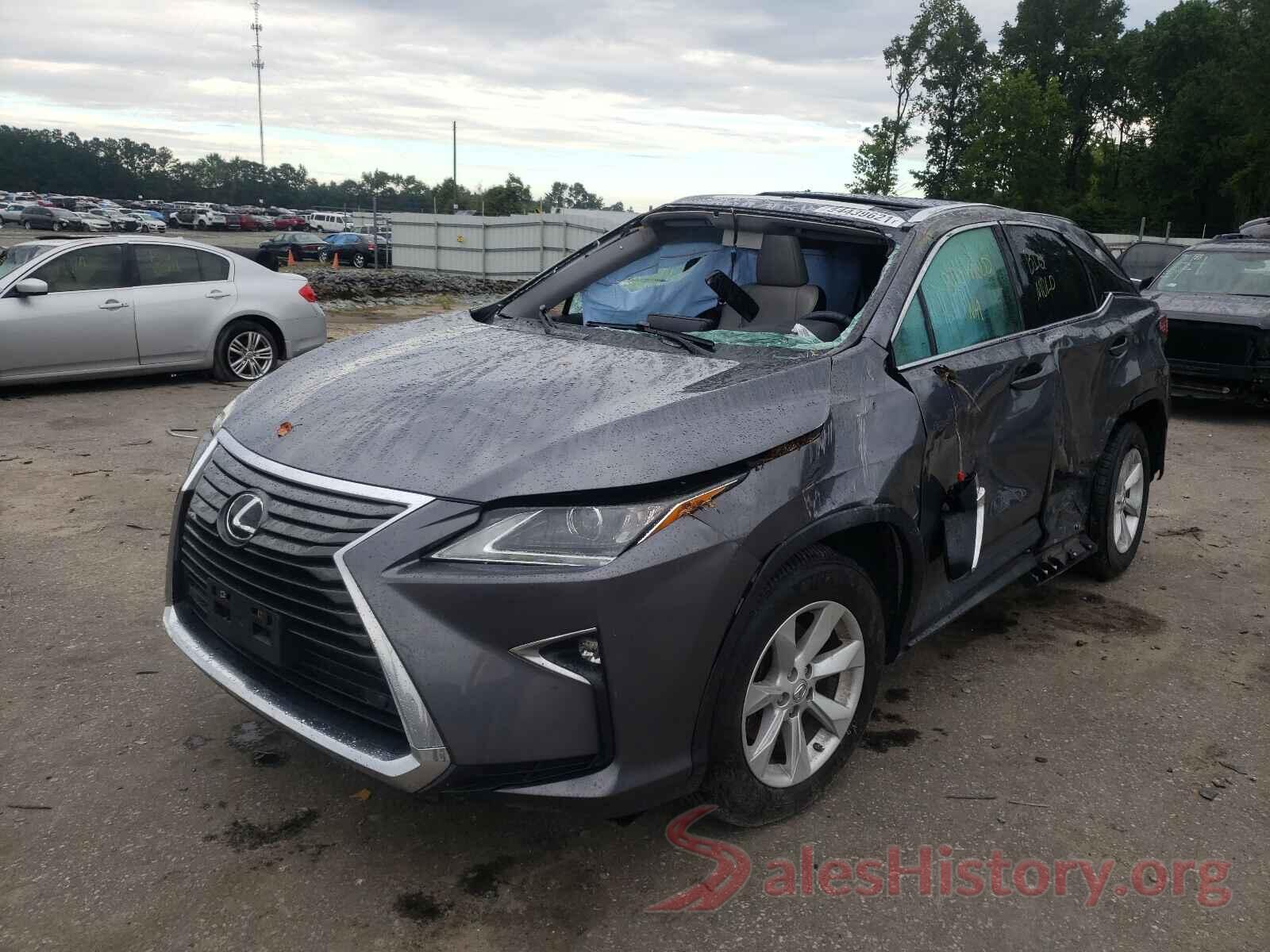 2T2BZMCAXGC013991 2016 LEXUS RX350