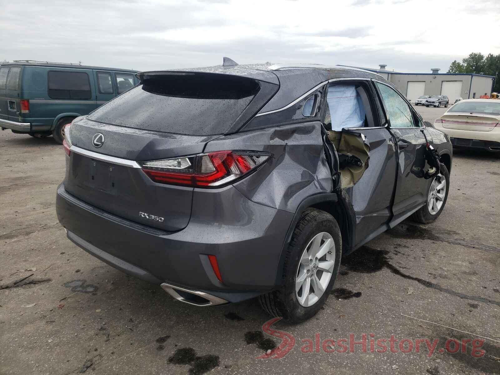 2T2BZMCAXGC013991 2016 LEXUS RX350