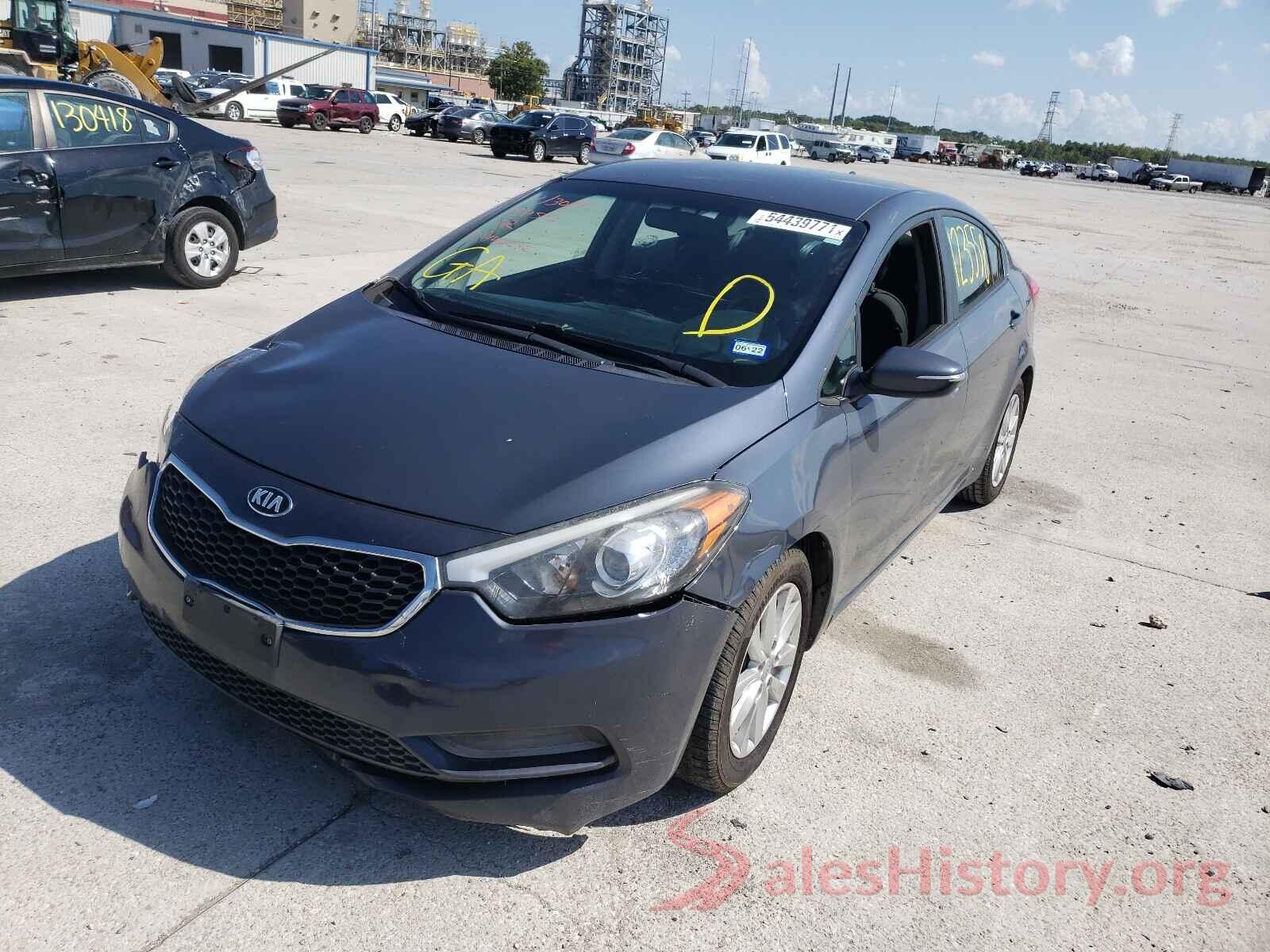 KNAFX4A65G5442086 2016 KIA FORTE