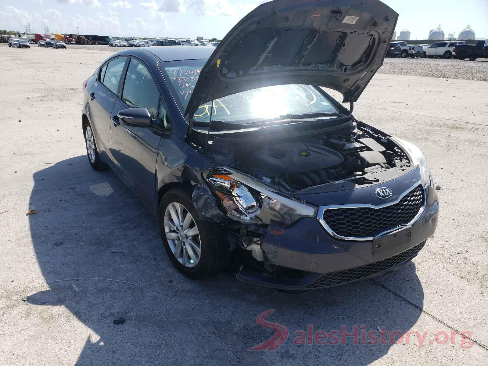 KNAFX4A65G5442086 2016 KIA FORTE