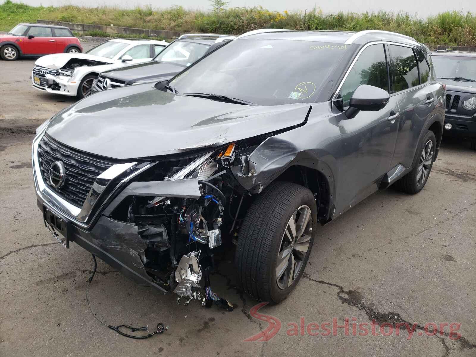 5N1AT3CB4MC698137 2021 NISSAN ROGUE