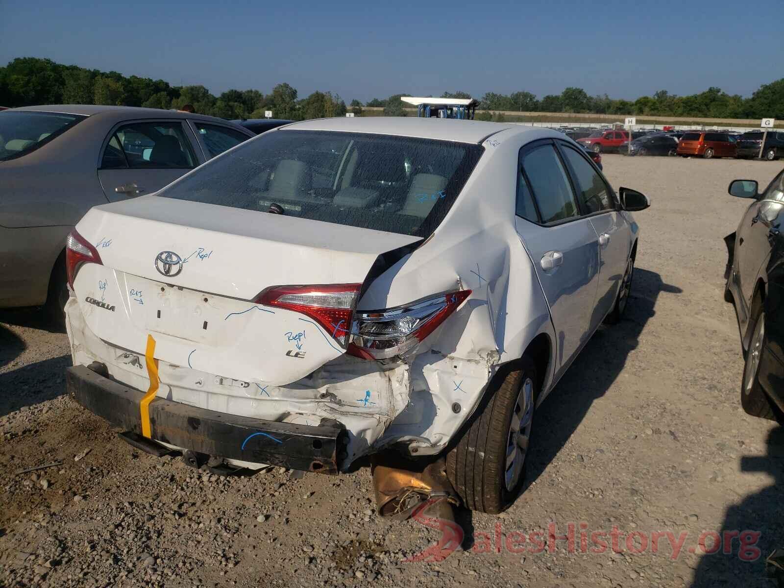 5YFBURHE5GP484037 2016 TOYOTA COROLLA