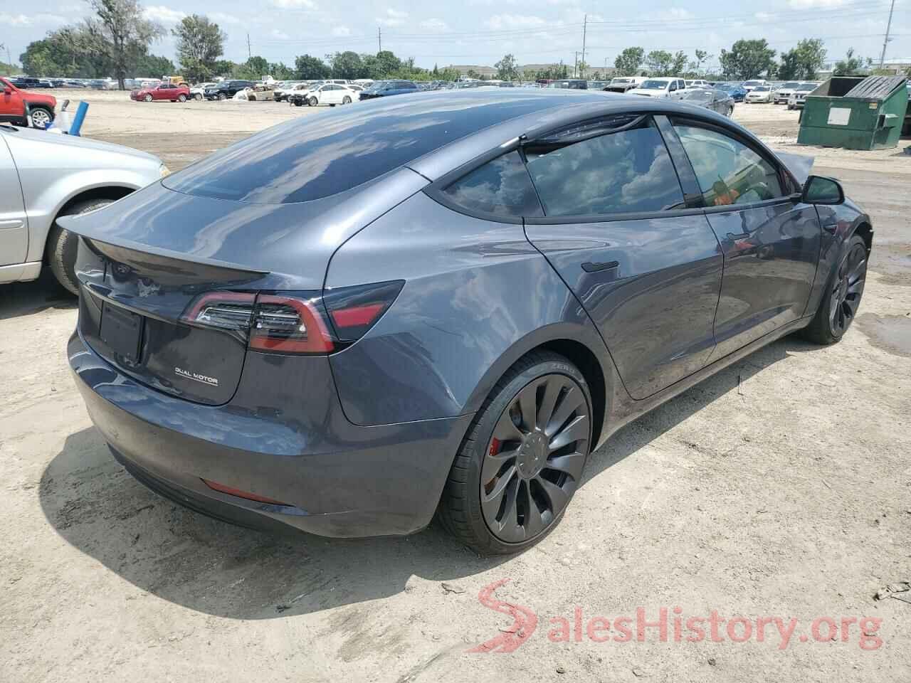 5YJ3E1EC9PF551143 2023 TESLA MODEL 3