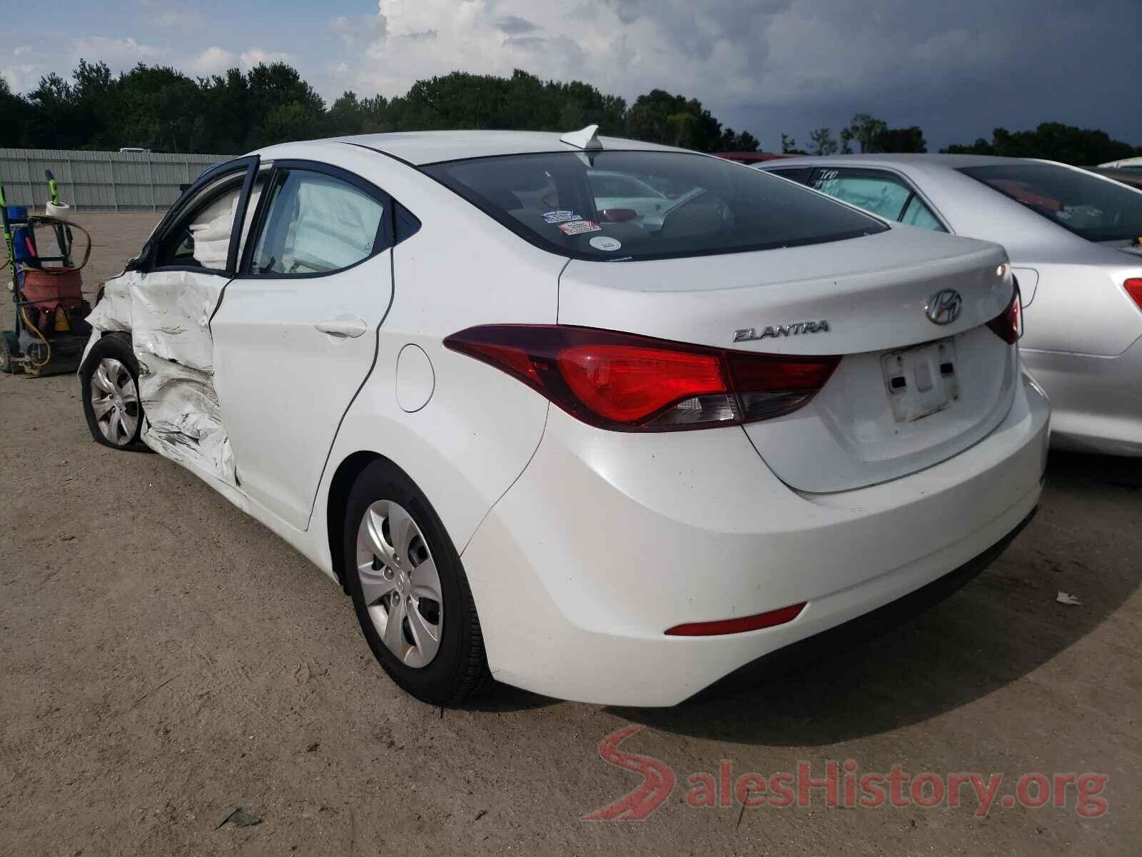 5NPDH4AE1GH776162 2016 HYUNDAI ELANTRA